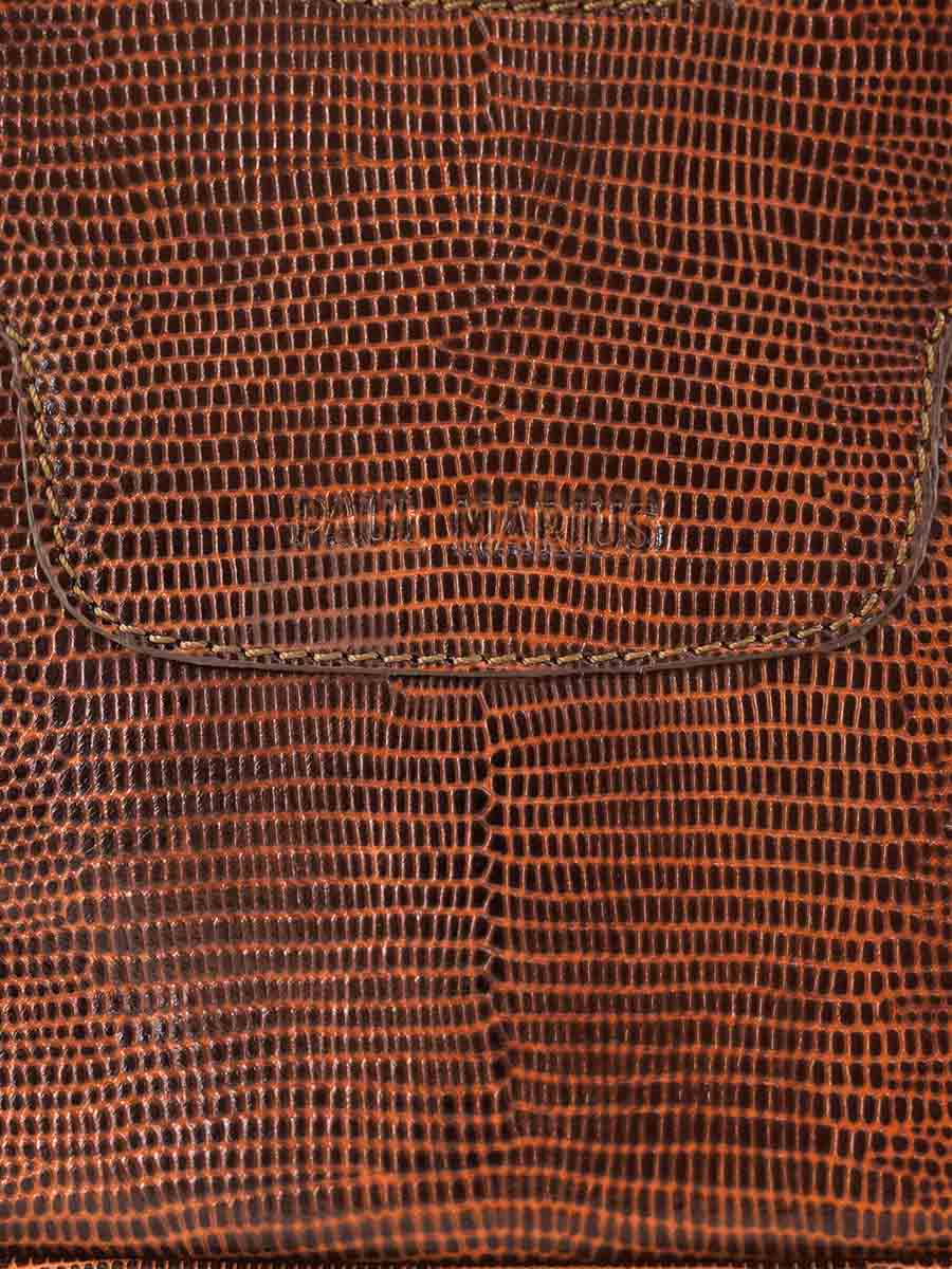 foto-en-primer-plano-material-bolso-media-luna-cuero-marrón-garance-1960-paul-marius-w40-l-l