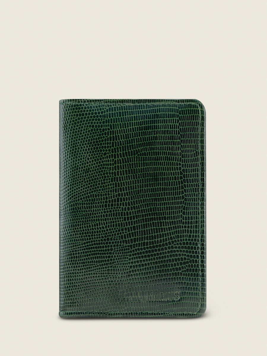 foto-vista-frontal-estuche-para-pasaporte-cuero-verde-estuche-para-pasaporte-1960-paul-marius-m64-l-dg