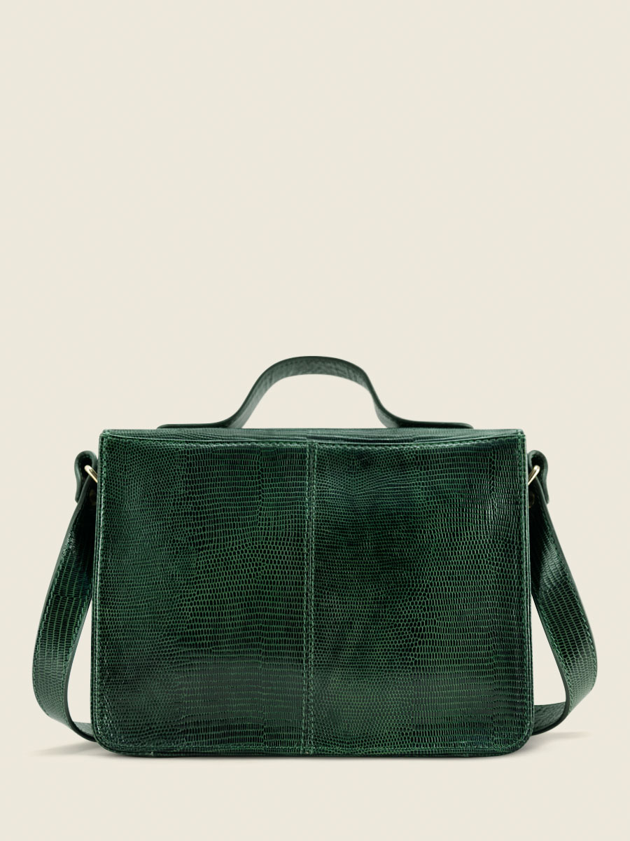 foto-vista-trasera-bolso-de-mano-cuero-verde-mademoiselle-george-xs-1960-paul-marius-w05-l-dg