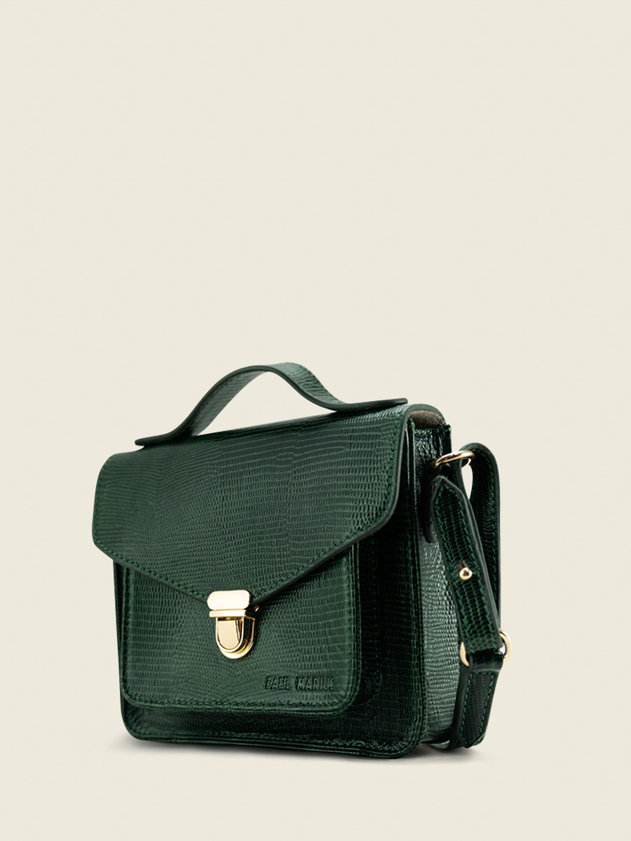 foto-vista-trasera-bolso-mano-cuero-verde-mademoiselle-george-xs-1960-paul-marius-w05xs-l-dg