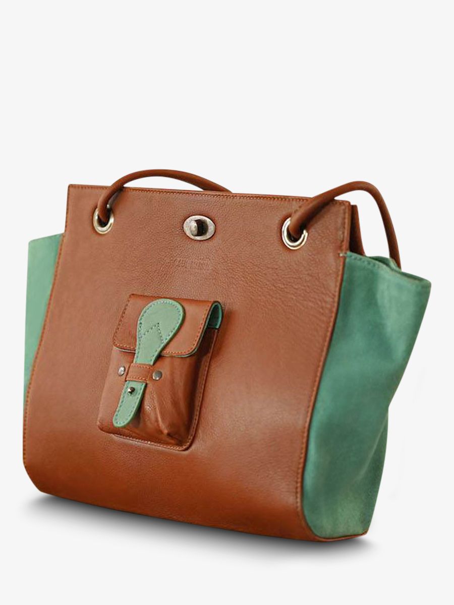 foto-vista-lateral-bolso-de-mano-de-cuero-paulmarius-marron-verde-madame-m-verde-almendra-natural-paul-marius-m48-l-ga