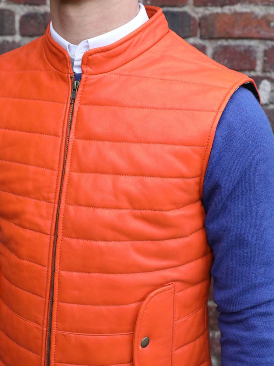 foto-vista-lateral-chaqueta-de-cuero-para-hombre-naranja-ladoudoune-homme-orange-paul-marius-wcm-o-s