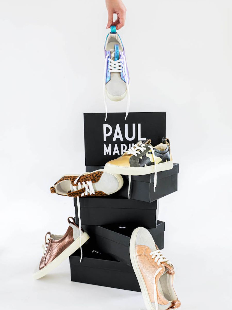 foto-material-zapatillas-de-mujer-cuero-marrón-verde-pm002-camuflaje-caqui-dorado-paul-marius-pm002-ca-k-g-s36