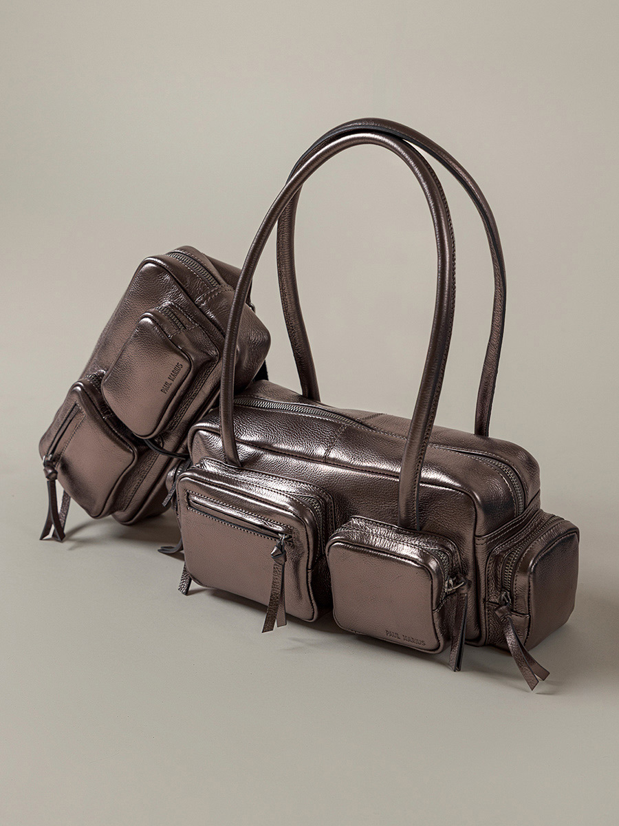 riñonera-de-cuero-plateada-labanane-90s-acero-vista-zoom-material-m86-gm