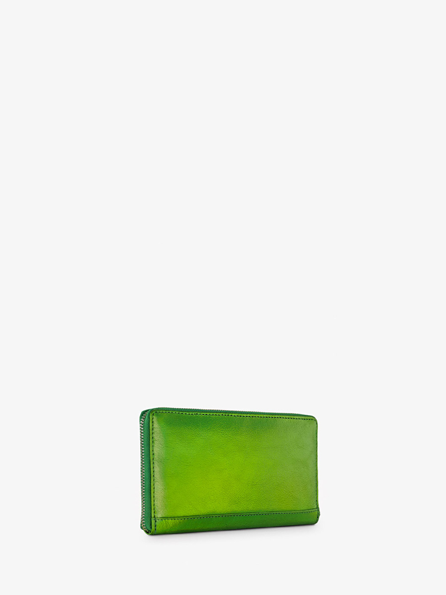 foto-vista-lateral-cartera-cuero-mujer-verde-leportefeuille-charlotte-absinthe-paul-marius-m63-gr-b
