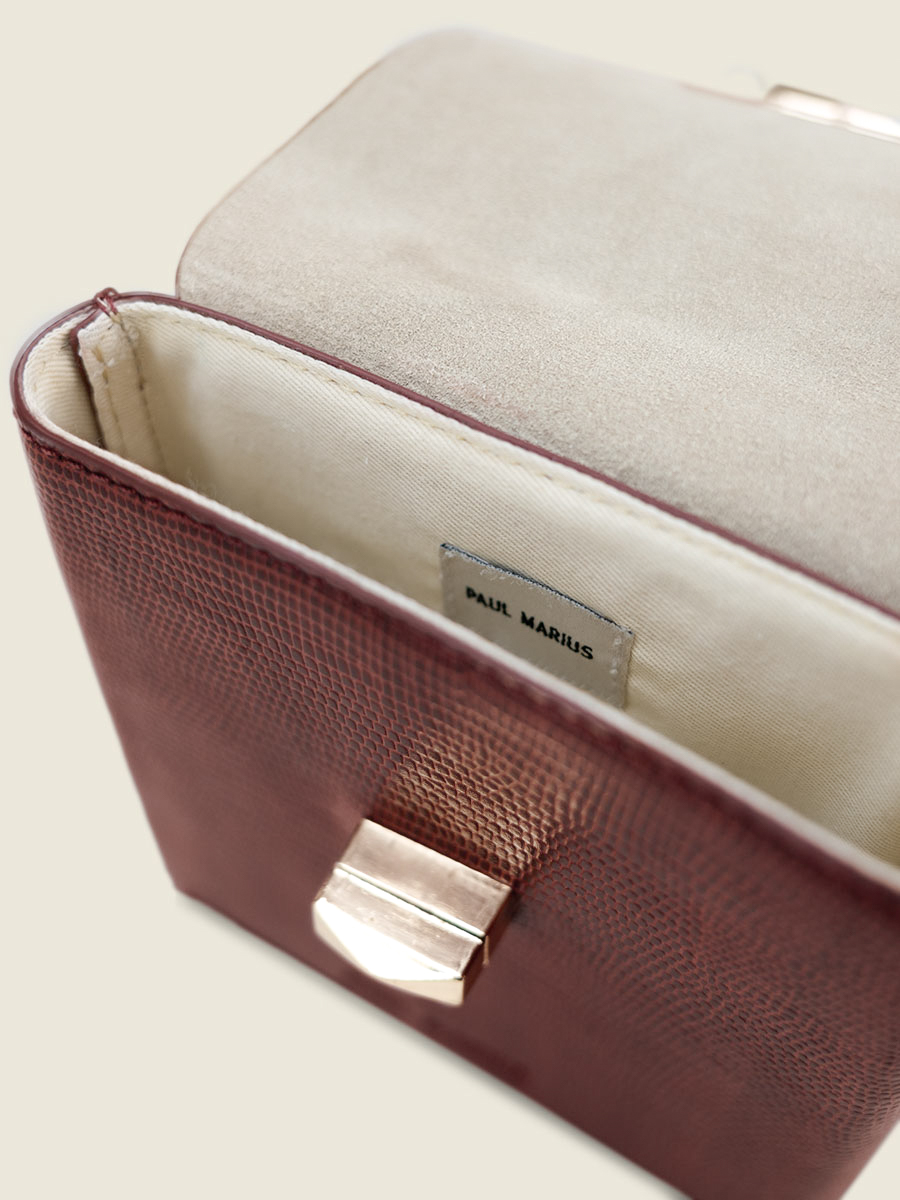 foto-vista-interior-bolso-teléfono-cuero-rojo-agathe-1960-paul-marius-m70-l-r