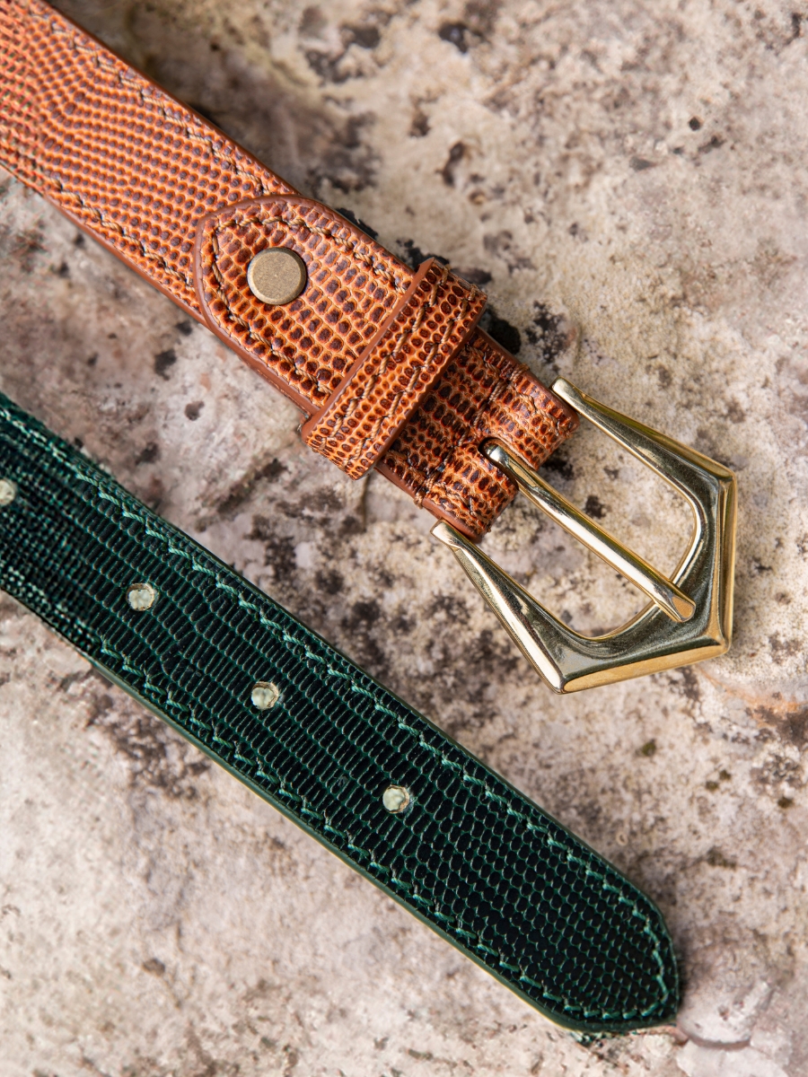 foto-vista-de-la-cinturón-de-cuero-para-mujer-marrón-laceinture-albane-1960-ámbar-paul-marius-lb-l-l