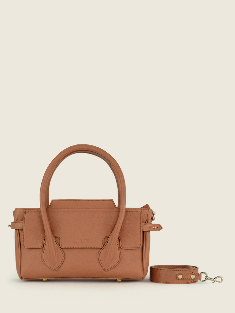foto-vista-lateral-bolso-de-mano-cuero-marrón-madeleine-s-art-deco-caramel-paul-marius-w31s-ad-ca