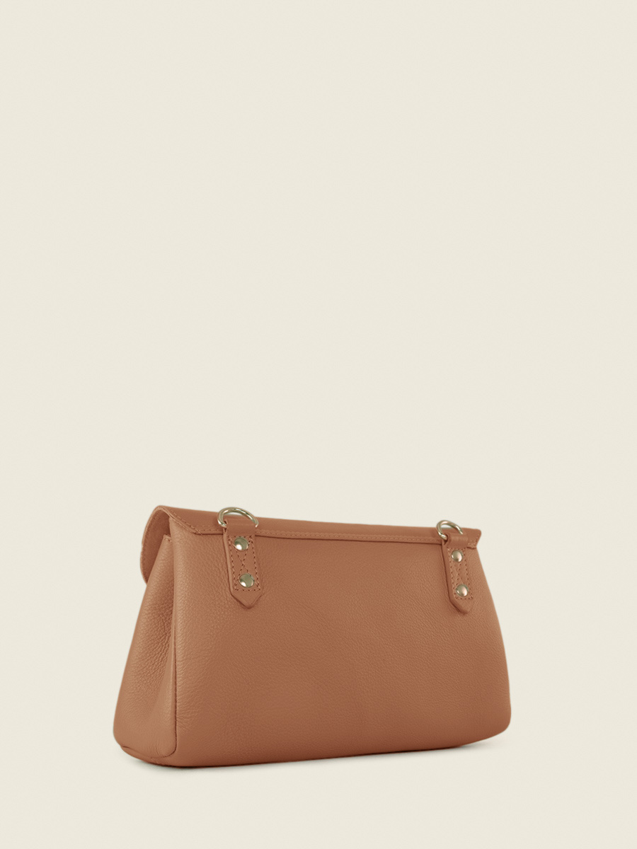 foto-vista-lateral-bolso-bandolera-cuero-marrón-suzon-m-art-deco-caramel-paul-marius-w25m-ad-ca