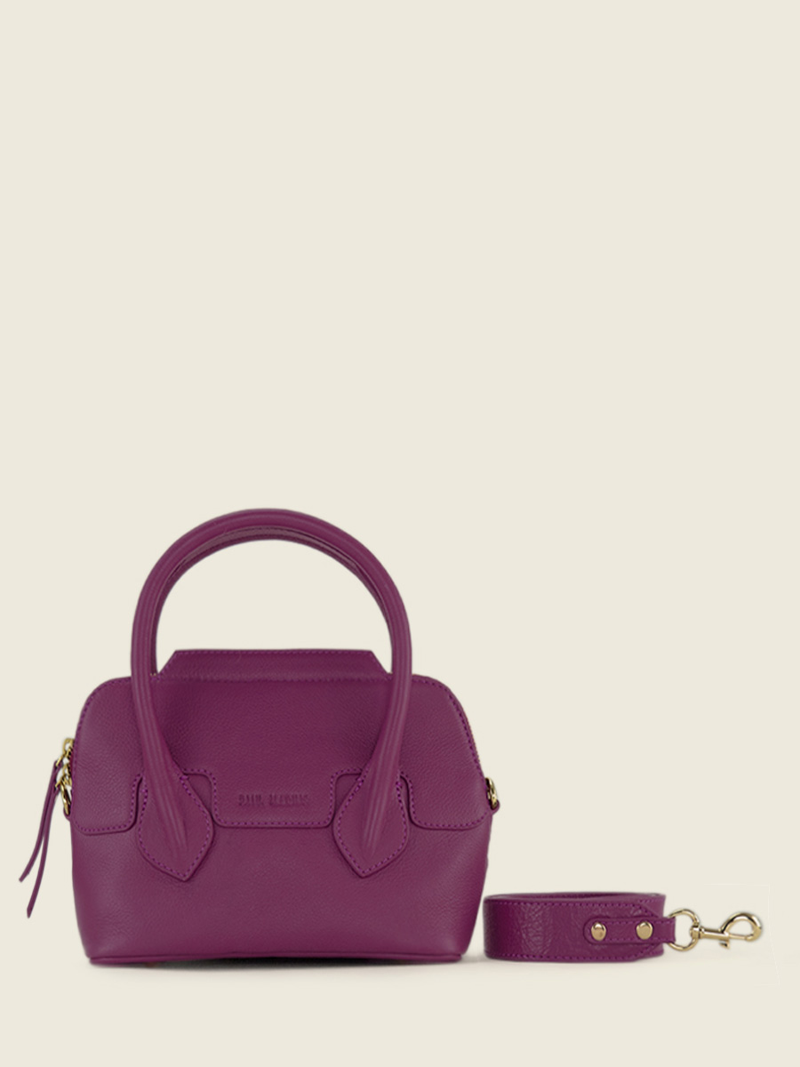 foto-vista-frontal-mini-bolso-de-mano-cuero-violeta-gisele-xs-art-deco-zinzolin-paul-marius-w32xs-ad-zi