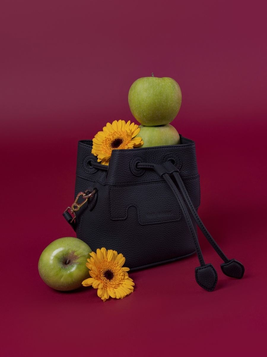 mini-bolso-cubo-de-cuero-capucine-xs-negro-carbón-vista-zoom-material-w39xs-bm-b