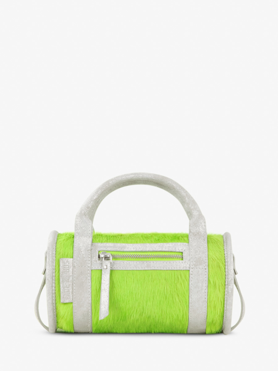 foto-vista-lateral-bolso-bandolera-cuero-verde-charlie-creature-verde-ácido-paul-marius-w30-crea-s-gr