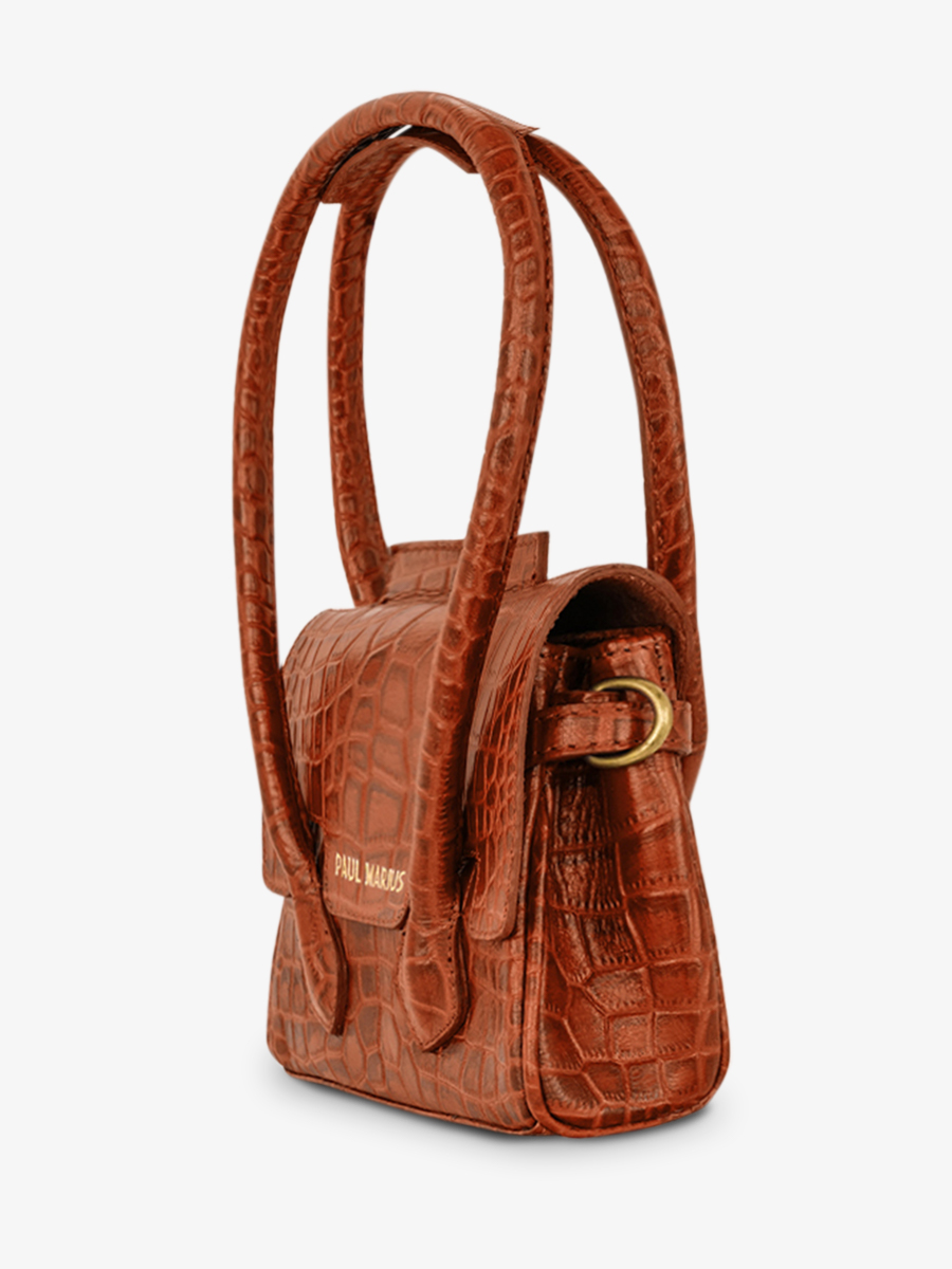 foto-vista-lateral-bolso-de-mano-de-cuero-para-mujer-colette-xs-alligator-marron-paul-marius-w28xs-a-l