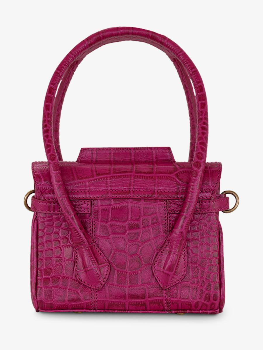 foto-vista-posterior-bolso-mano-cuero-mujer-colette-xs-alligator-rosa-paul-marius-w28xs-a-pi