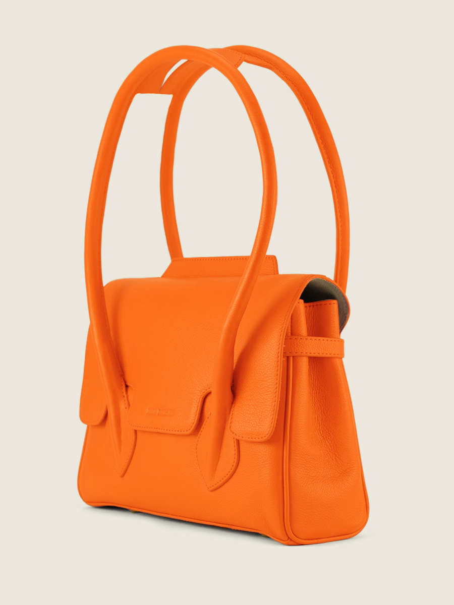 foto-vista-lateral-bolso-de-mano-de-cuero-naranja-colette-s-sorbet-mangue-paul-marius-w28s-sb-o