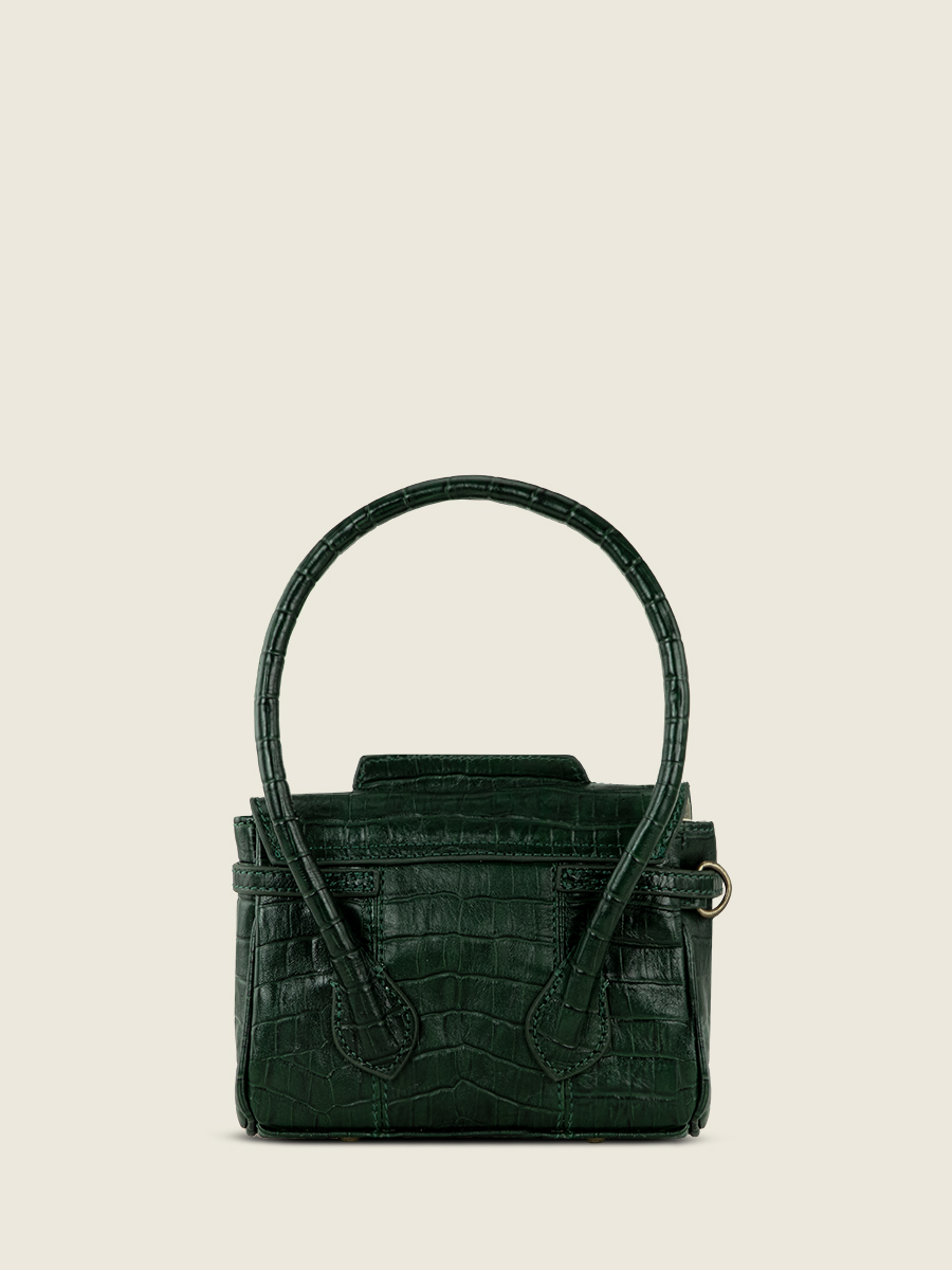 foto-vista-trasera-mini-bolso-de-mano-de-cuero-verde-colette-xs-heritage-malachite-paul-marius-w28xs-cr-dg
