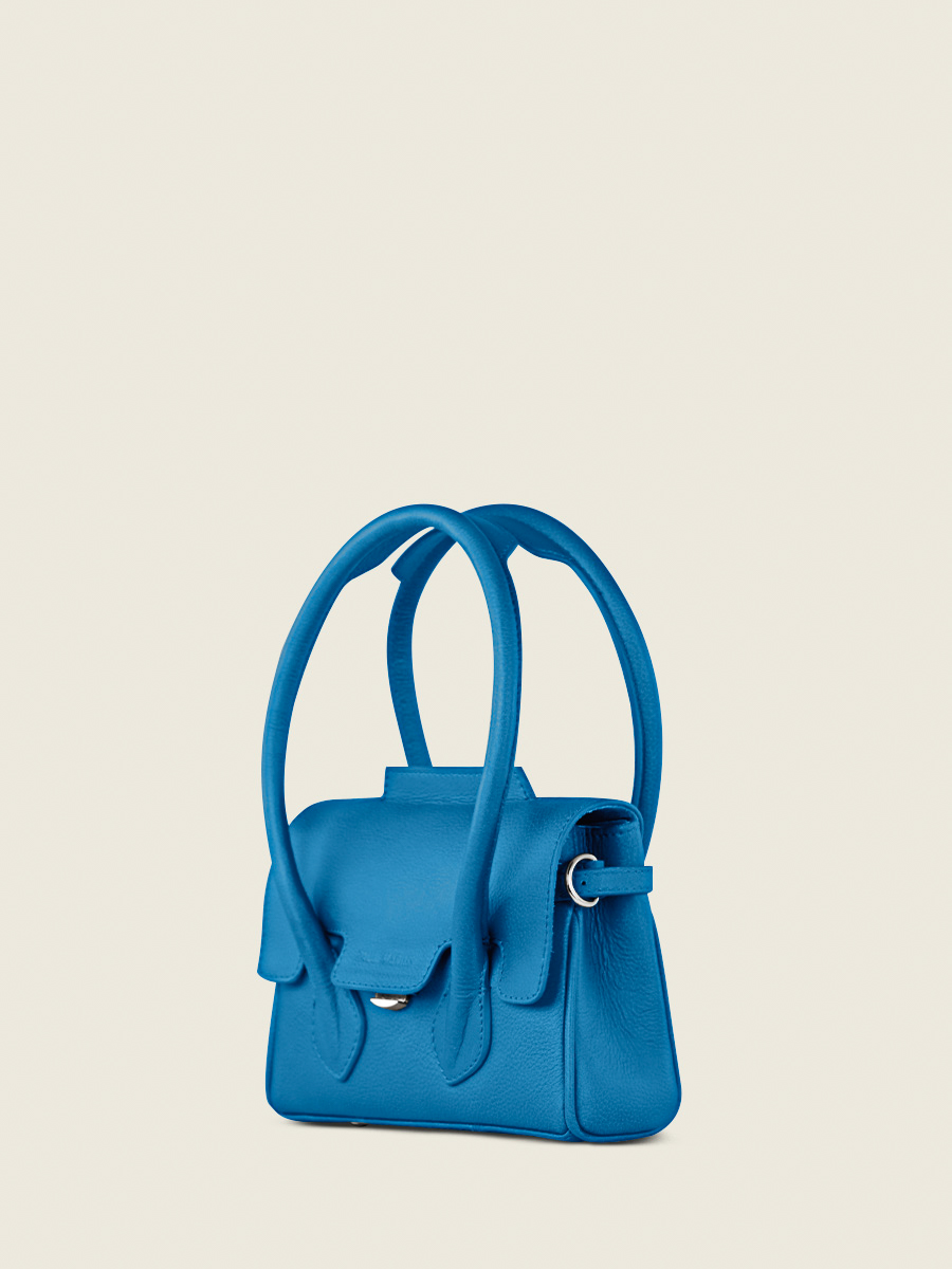 foto-vista-lateral-mini-bolso-de-mano-de-cuero-azul-colette-xs-neon-paul-marius-w28xs-ne-blu