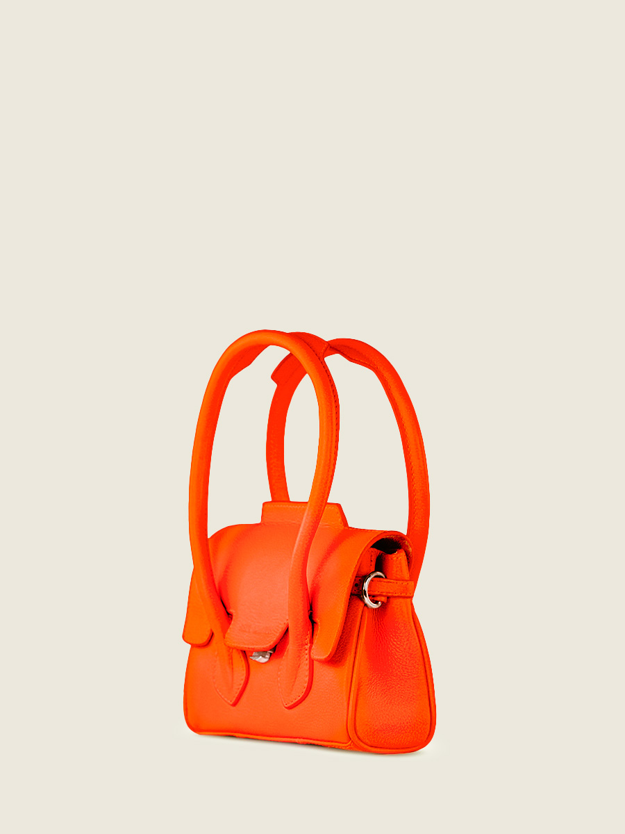 foto-vista-trasera-mini-bolso-de-mano-de-cuero-naranja-colette-xs-neon-paul-marius-w28xs-ne-o