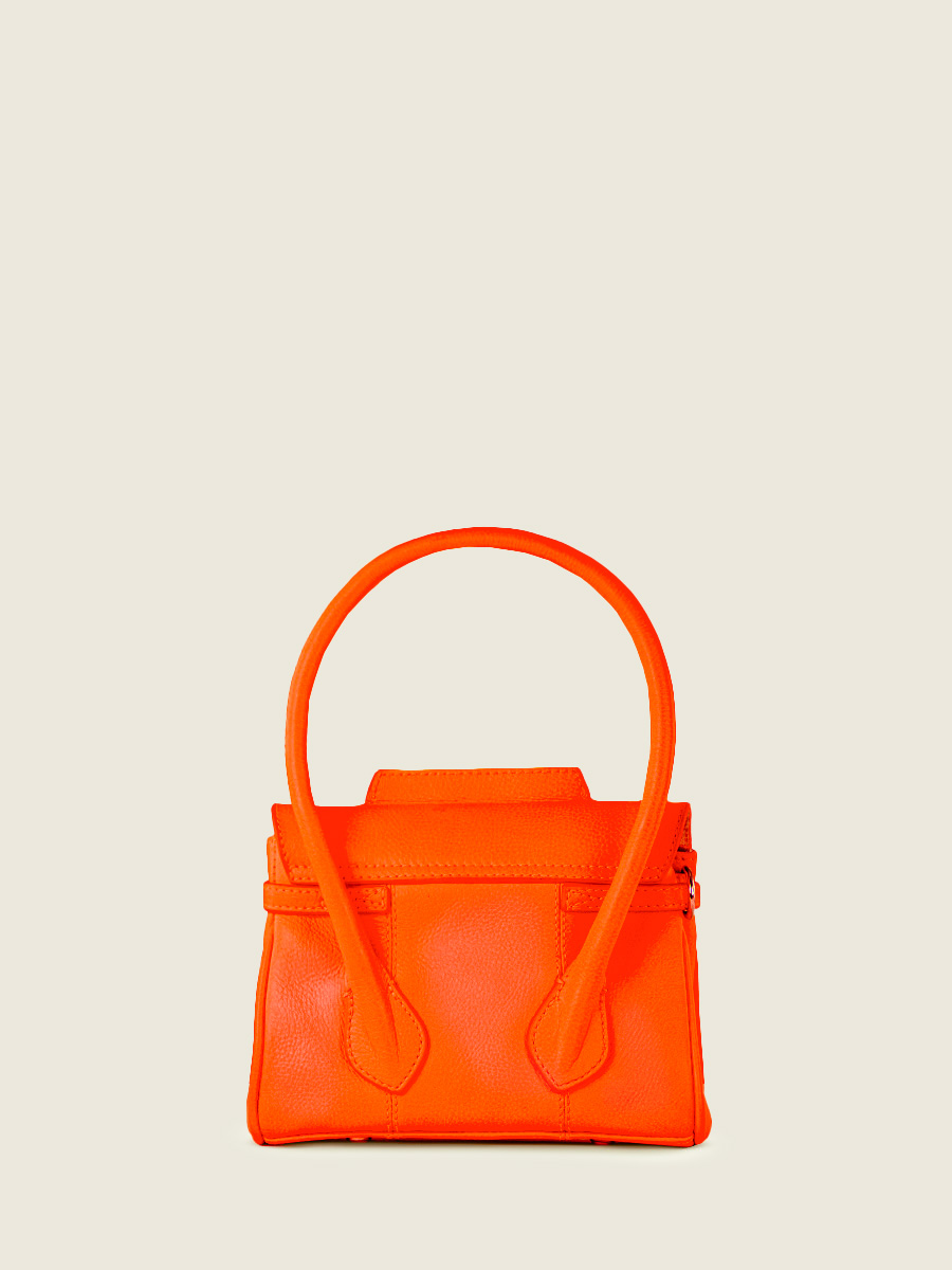 foto-vista-interior-mini-bolso-de-mano-de-cuero-naranja-colette-xs-neon-paul-marius-w28xs-ne-o