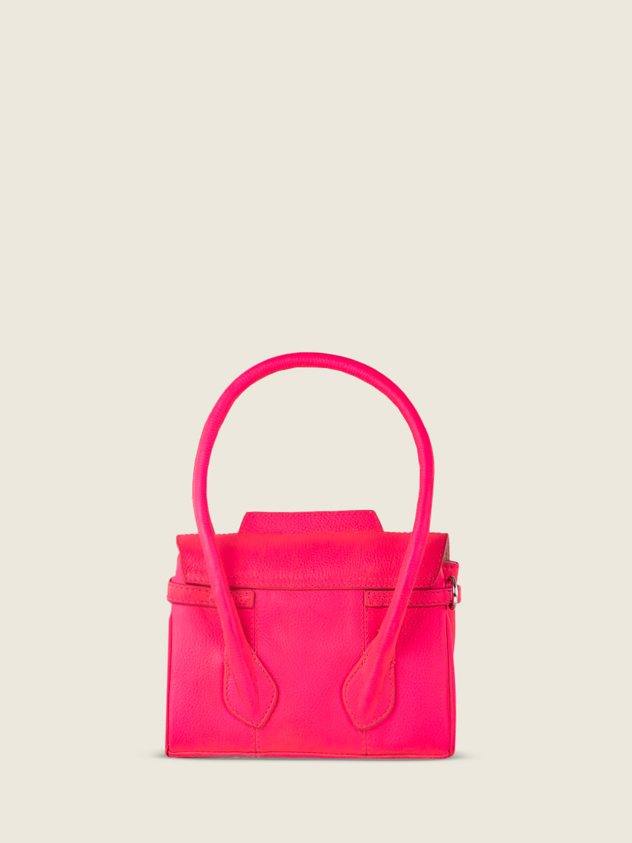 foto-vista-trasera-mini-bolso-de-mano-de-cuero-rosa-colette-xs-neon-paul-marius-w28xs-ne-pi