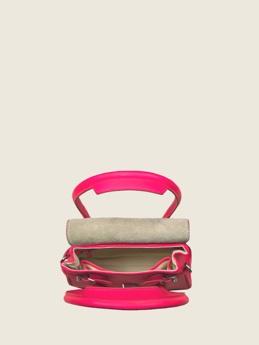 foto-vista-interior-mini-bolso-de-mano-de-cuero-rosa-colette-xs-neon-paul-marius-w28xs-ne-pi