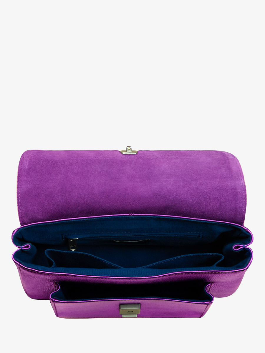 foto-vista-interior-bolso-bandolera-cuero-violeta-metalizado-diane-s-bonbon-paul-marius-w35s-m-p