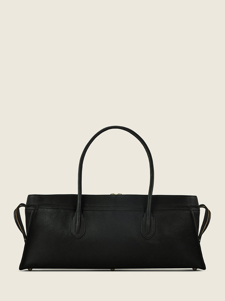 bolso-de-viaje-eros-ultra-largo-negro-carbón-vista-posterior-w52l-bm-b