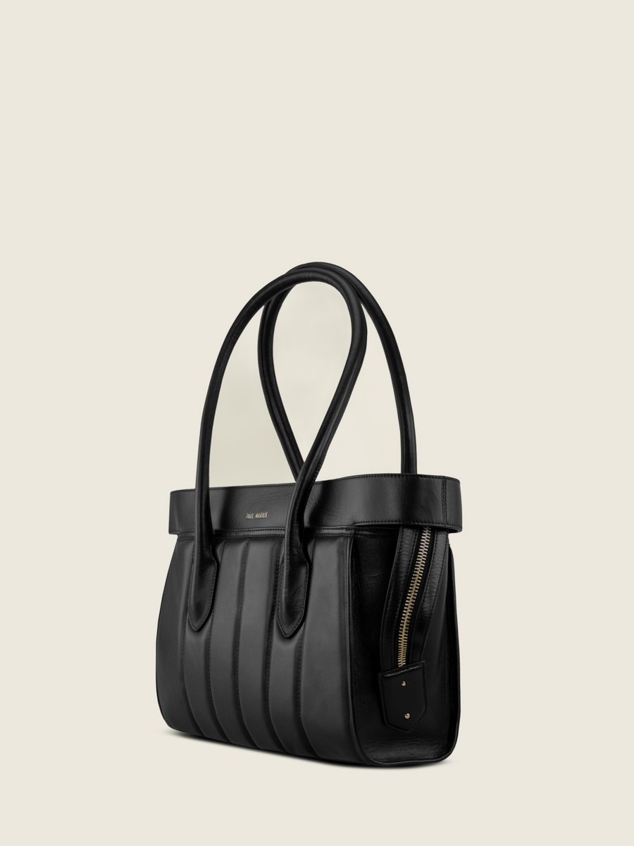 bolso-de-viaje-bolso-de-mano-acolchado-eros-tapiceria-negro-vista-lateral-w52m-mat-s-b