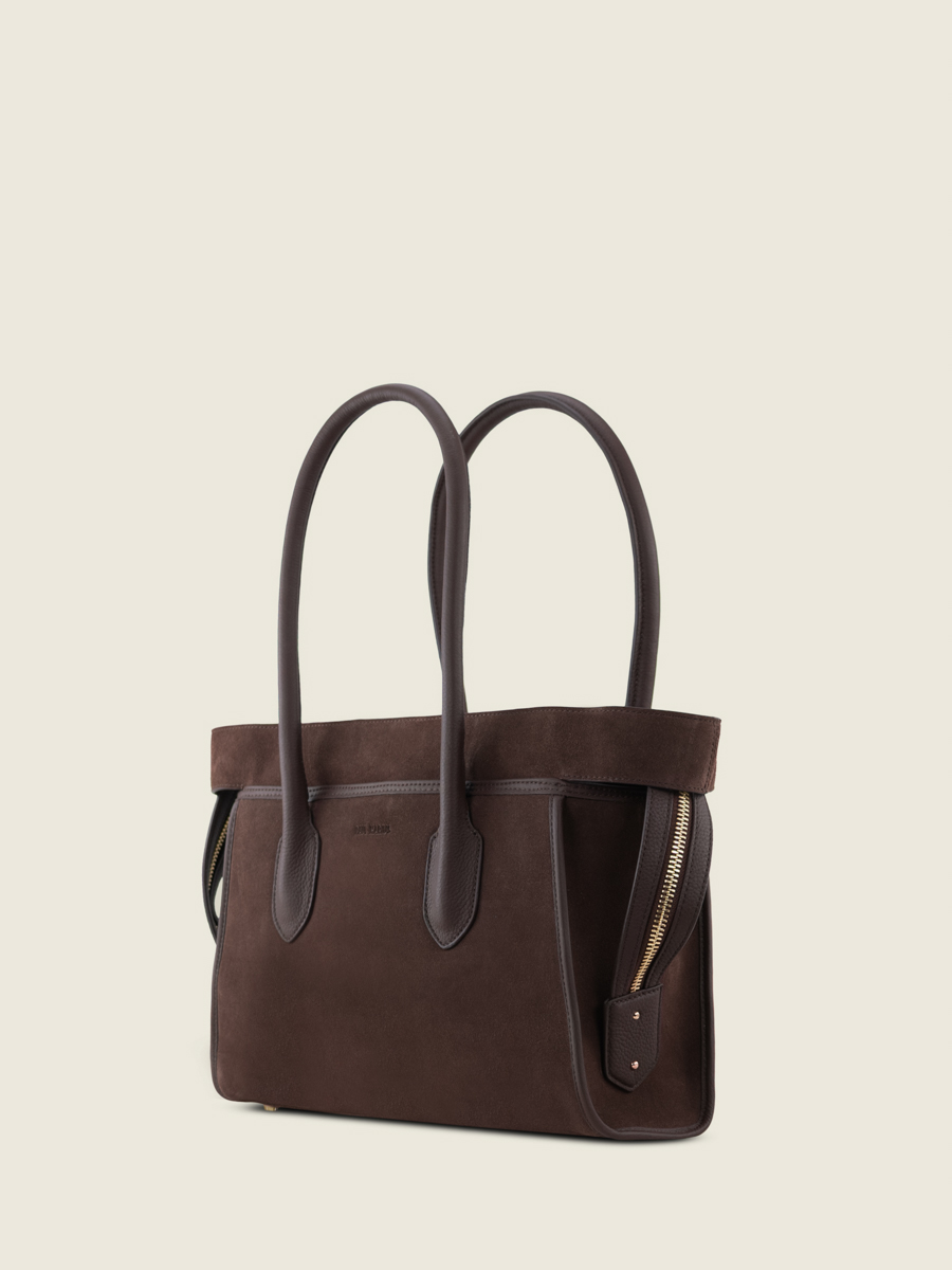 bolso-de-viaje-bolso-de-mano-marrón-eros-chocolate-vista-lateral-w52m-su-db