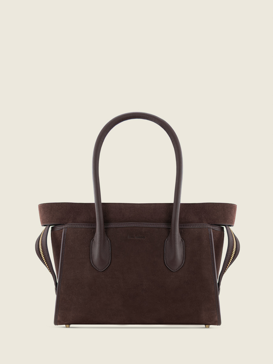 bolso-de-viaje-bolso-de-mano-marrón-eros-chocolate-vista-frontal-w52m-su-db