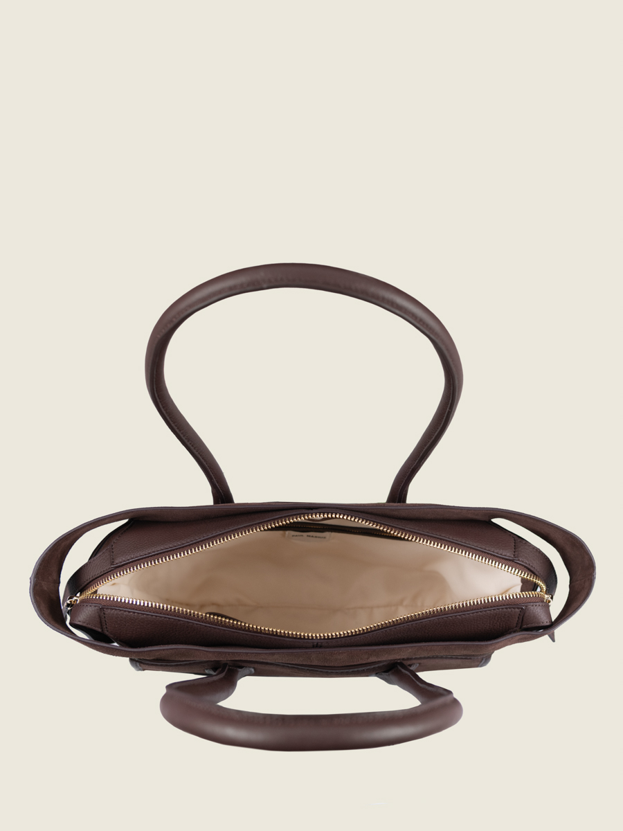 bolso-de-viaje-bolso-de-mano-marrón-eros-chocolate-vista-interior-w52m-su-db