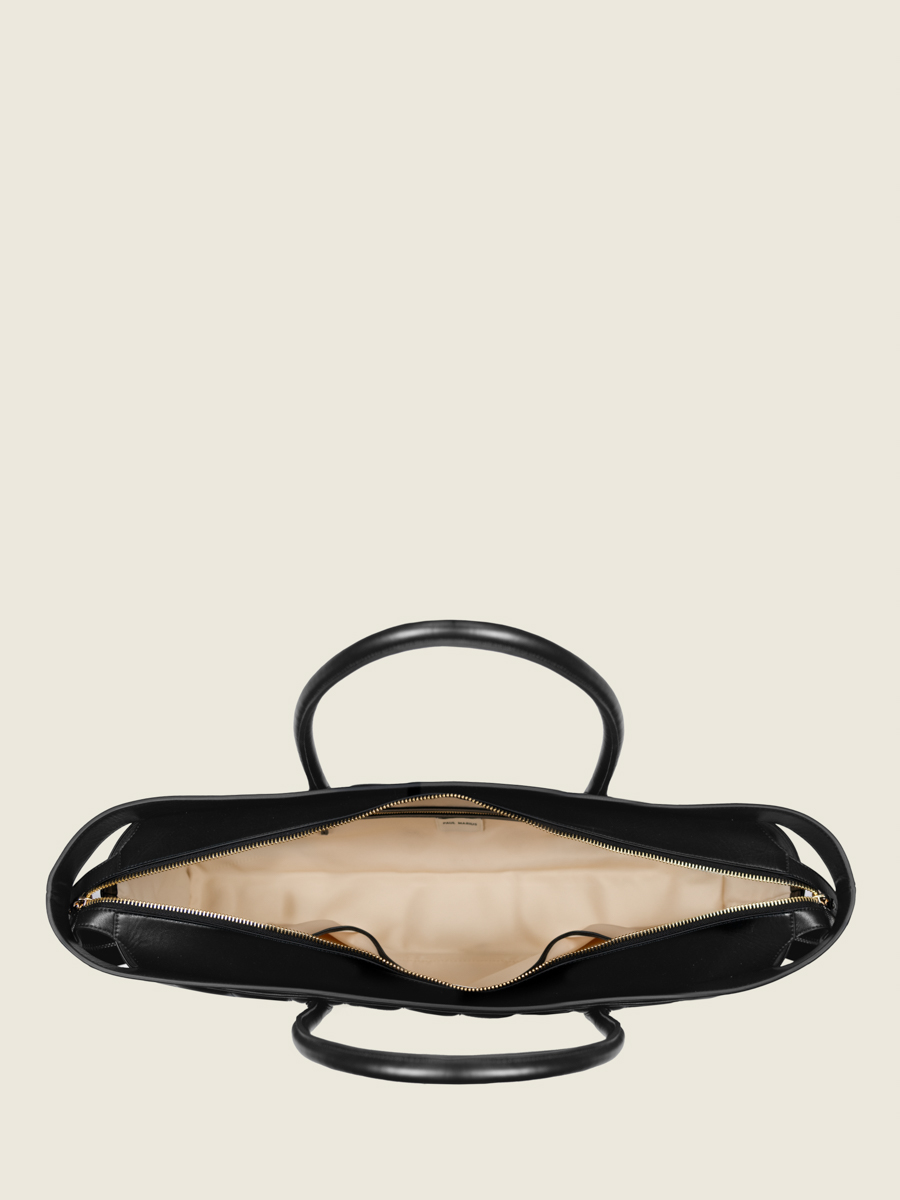 bolso-de-viaje-acolchado-eros-ultra-largo-tapizado-negro-vista-interior-w52l-mat-s-b