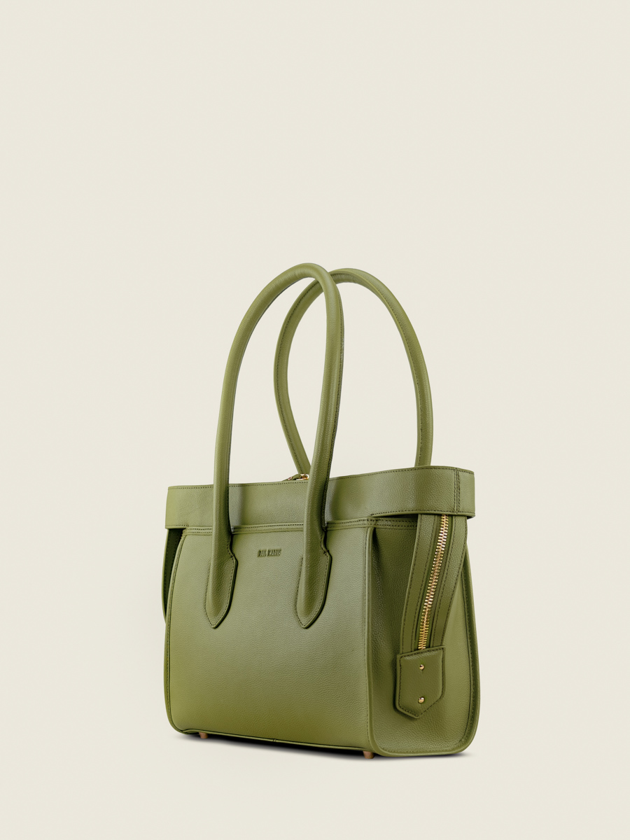 bolso-de-viaje-bolso-de-mano-eros-verde-oliva-vista-lateral-w52m-gr-o