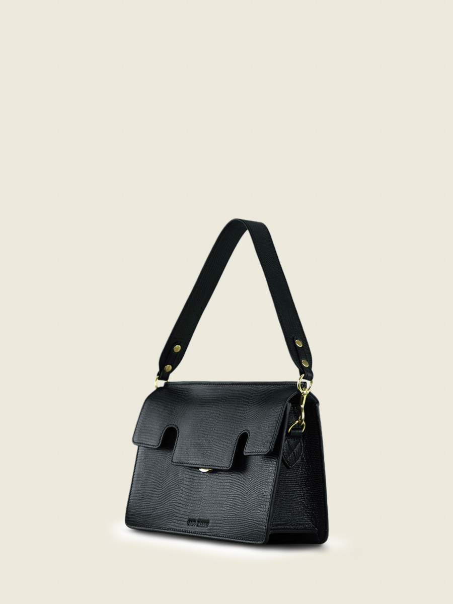 foto-vista-trasera-bolso-baguette-cuero-negro-azabache-gabrielle-1960-paul-marius-w42-l-b