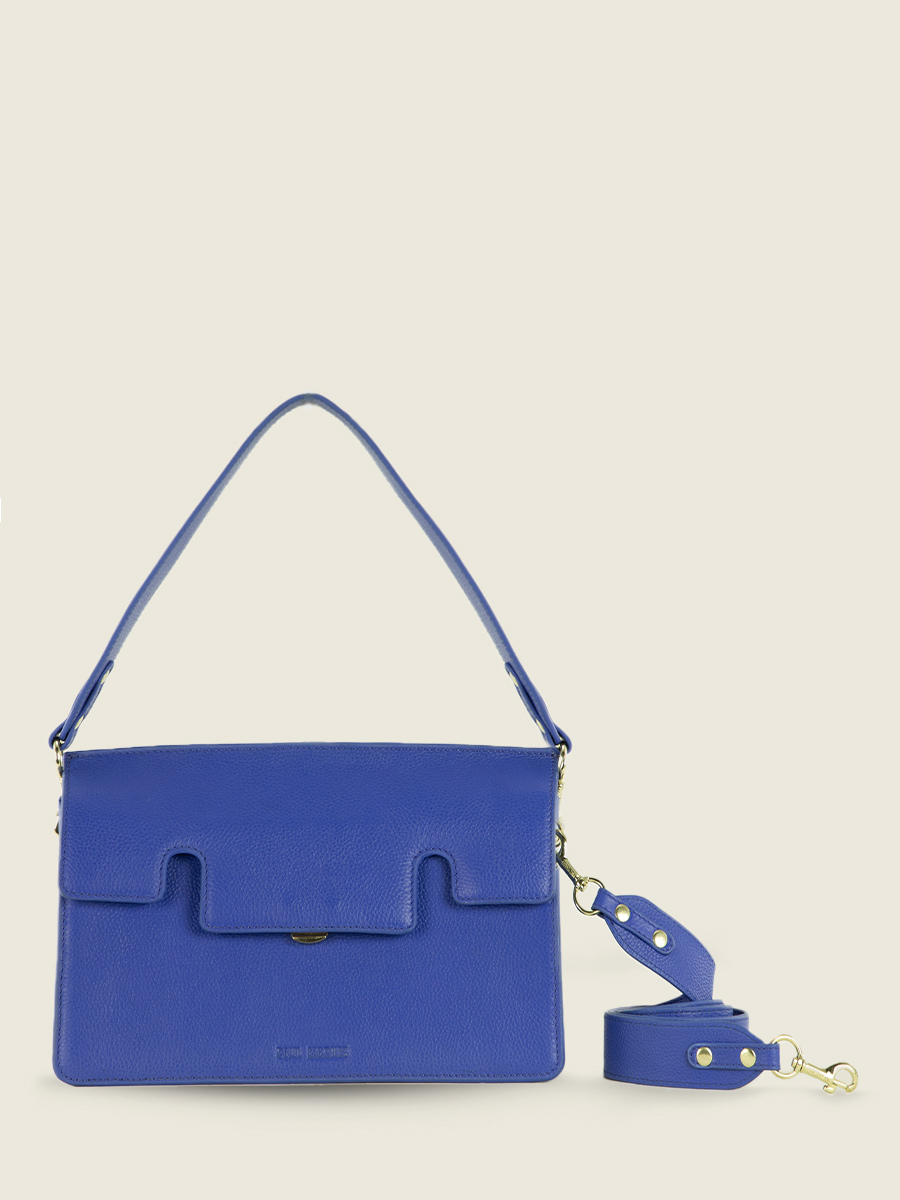 foto-vista-frontal-bolso-baguette-cuero-azul-gabrielle-azur-azul-rey-paul-marius-w42-az-blu