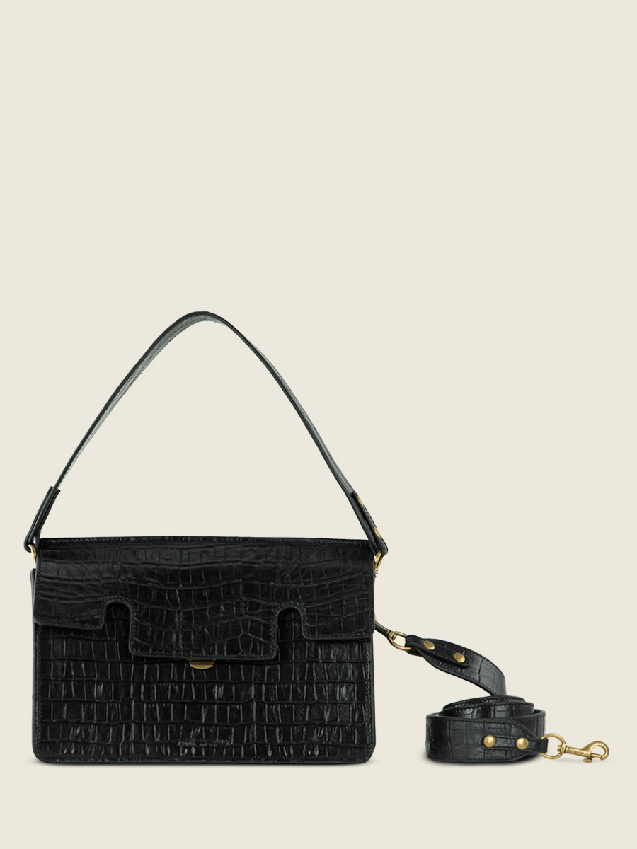 foto-vista-frontal-bolso-baguette-cuero-negro-gabrielle-heritage-negro-azabache-paul-marius-w42-cr-b
