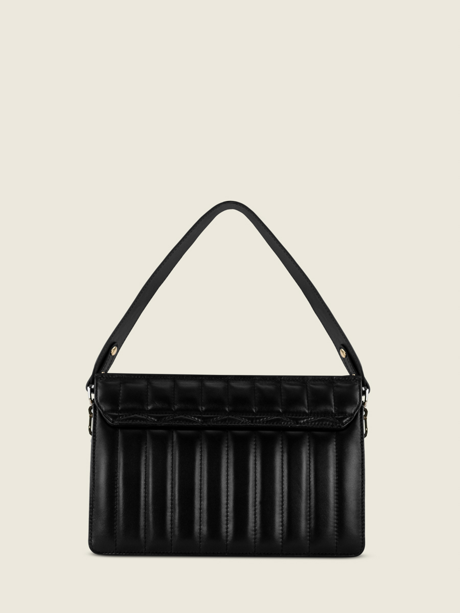 bolso-baguette-acolchado-cuero-gabrielle-tapicería-negro-vista-trasera-w42-mat-s-b