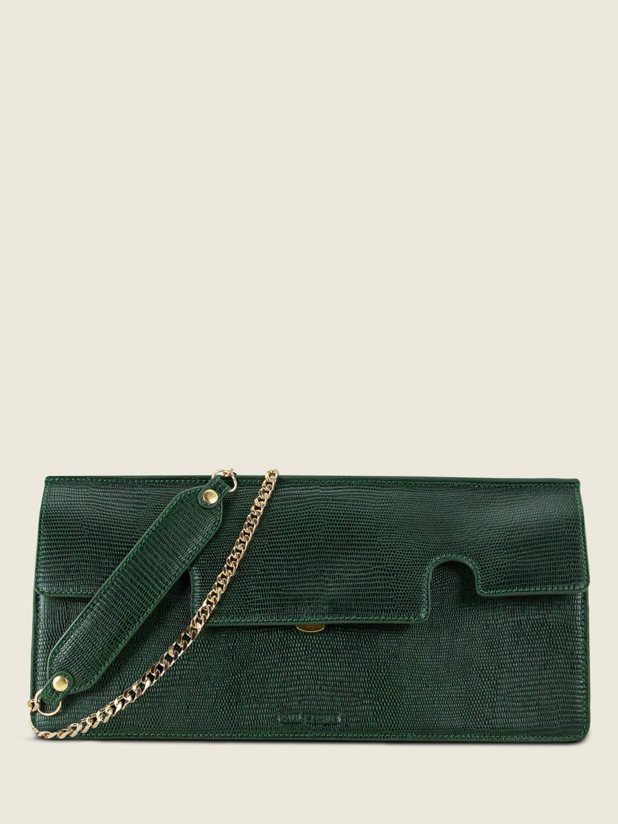 foto-vista-frontal-bolso-baguette-cuero-marrón-gabrielle-ultra-long-1960-ámbar-paul-marius-w42l-l-dg