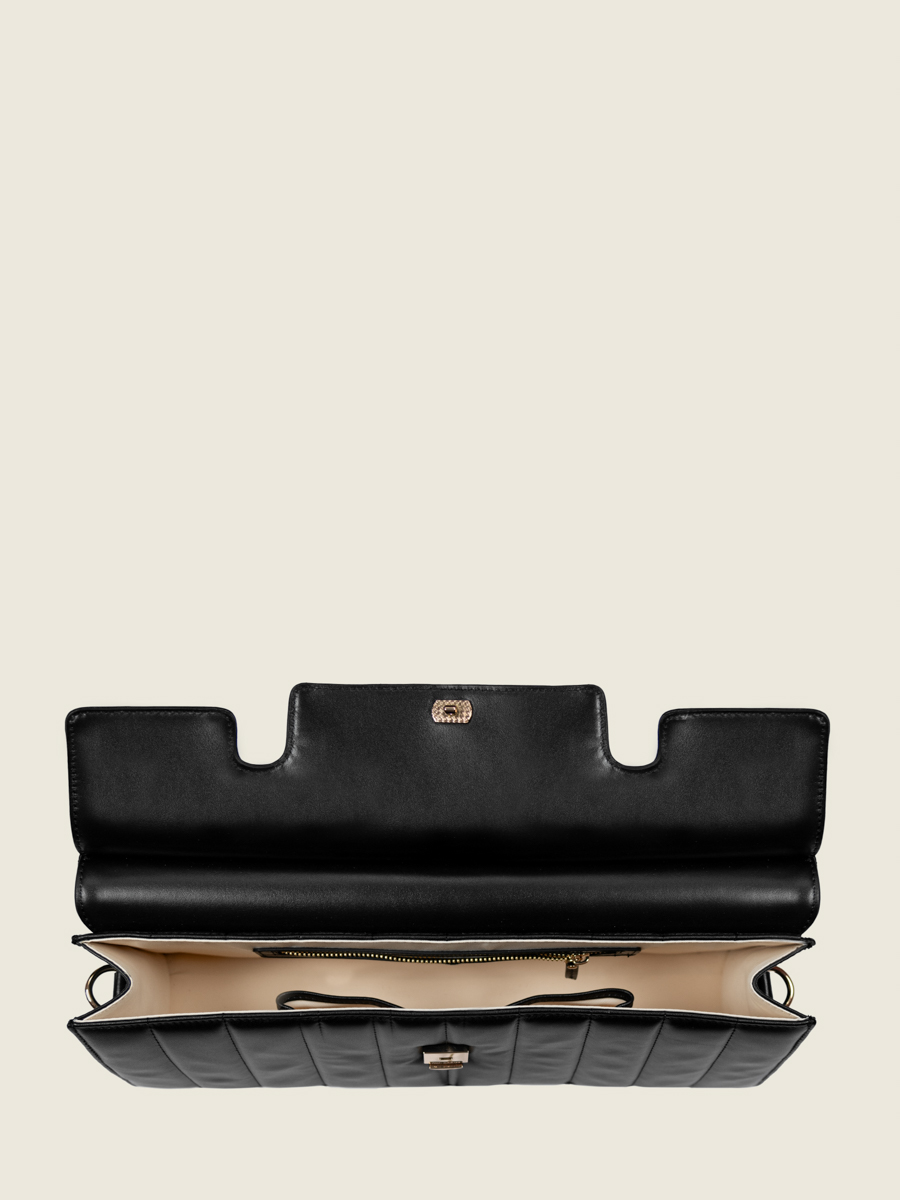 bolso-baguette-acolchado-cuero-gabrielle-ultra-largo-tapiceria-negro-vista-interior-paul-marius-w42l-mat-s-b