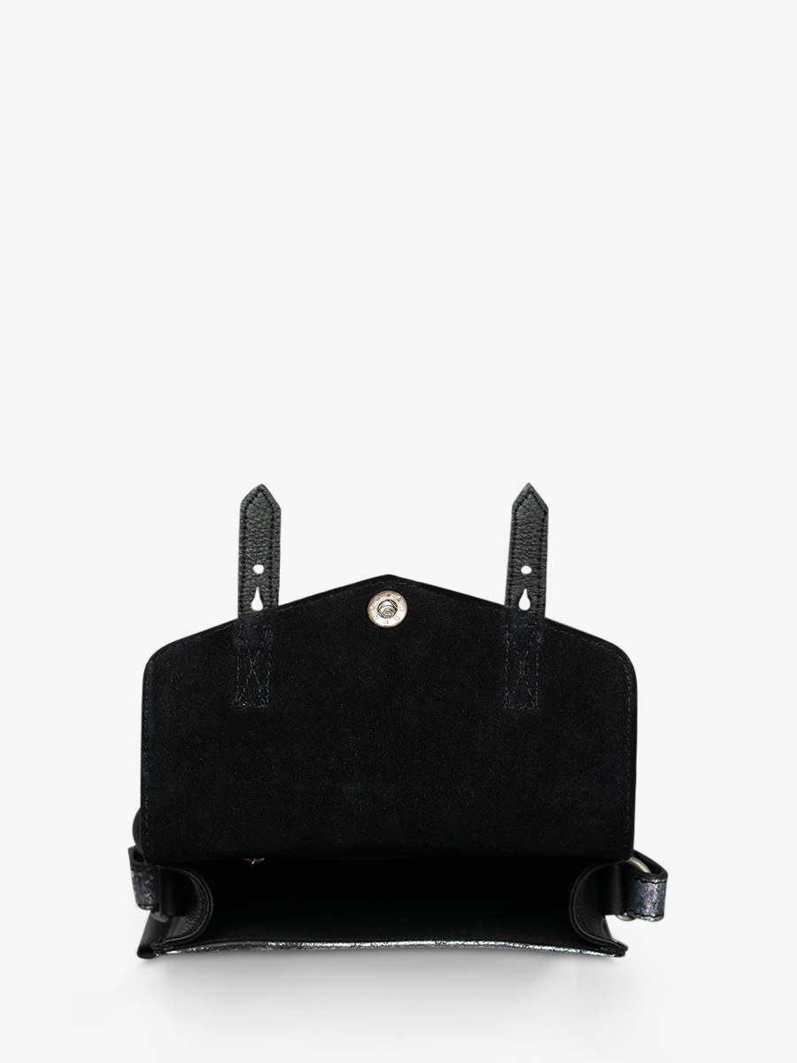 foto-vista-interior-bolso-bandolera-cuero-holográfico-lemini-indispensable-galaxie-paul-marius-w08s-gal