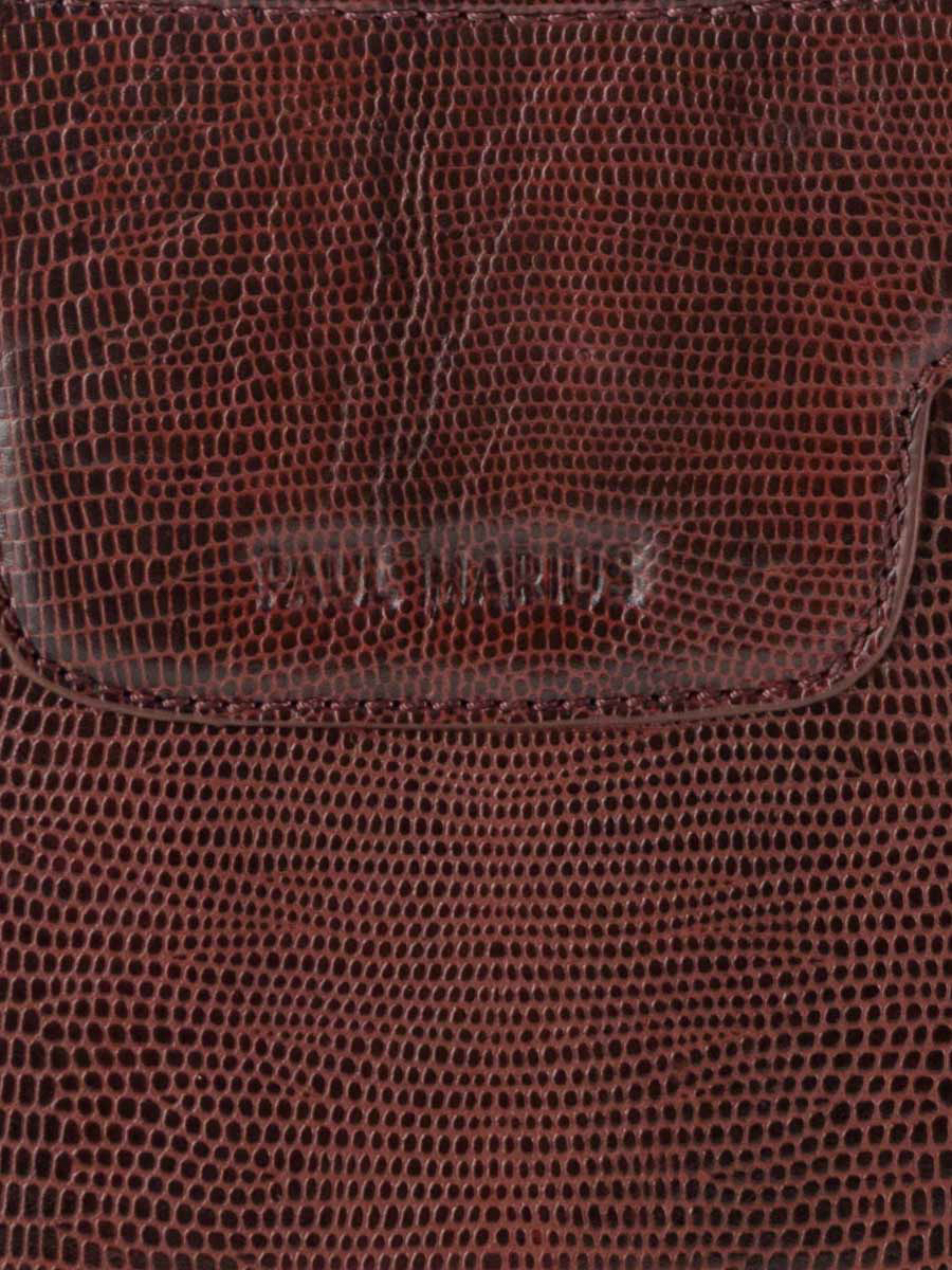 foto-en-primer-plano-material-bolso-media-luna-cuero-rojo-garance-1960-paul-marius-w40-l-r