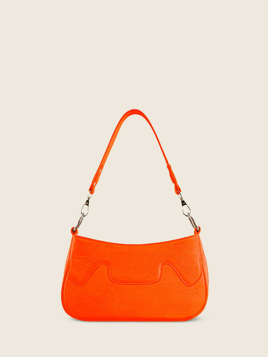 foto-vista-trasera-bolso-media-luna-cuero-naranja-garance-neon-paul-marius-w40-ne-o