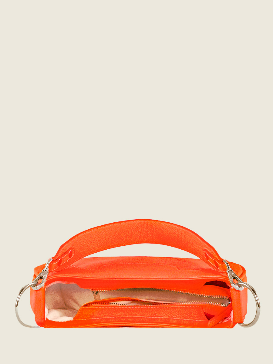 foto-vista-interior-bolso-media-luna-cuero-naranja-garance-neon-paul-marius-w40-ne-o