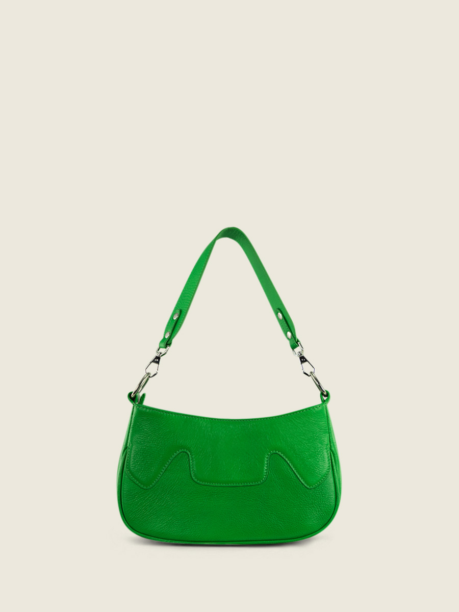 foto-vista-trasera-bolso-media-luna-cuero-verde-garance-neon-paul-marius-w40-ne-gr