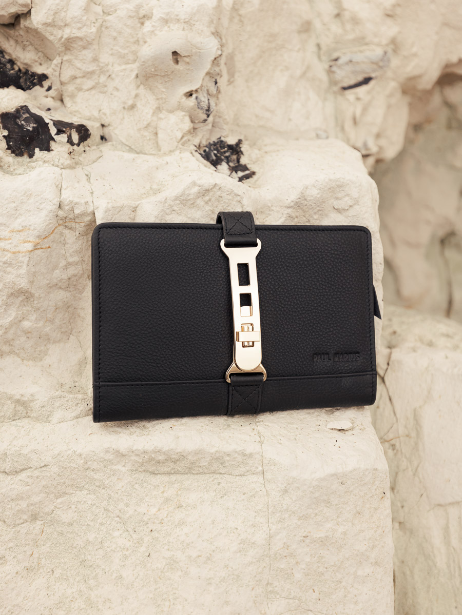 monedero-gaspard-negro-Charbon-vista-frontal-m78-bm-b