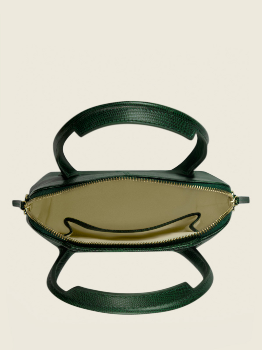 foto-vista-interior-mini-bolso-de-mano-cuero-verde-gisele-xs-1960-malachite-paul-marius-w32xs-l-dg