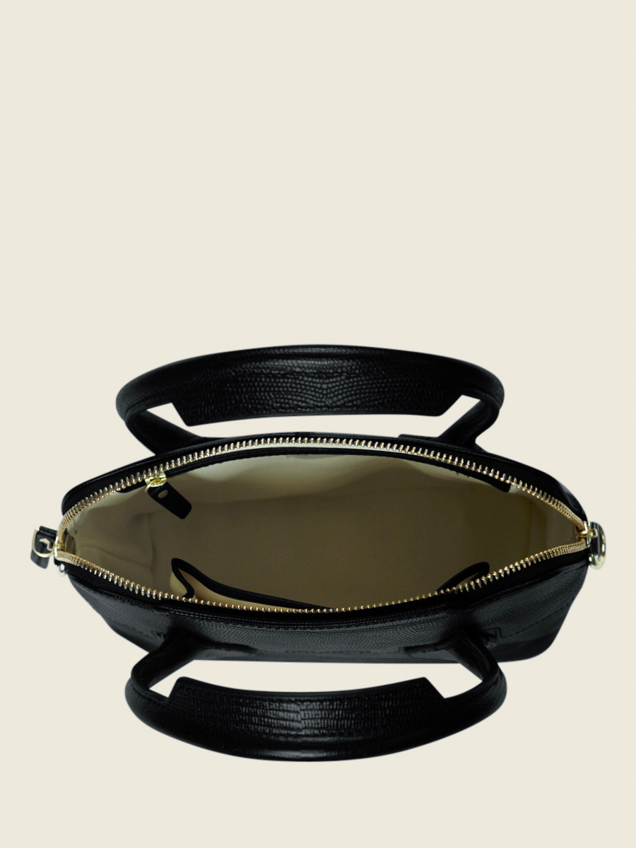 foto-vista-de-la-mano-mini-bolso-de-mano-cuero-negro-gisele-xs-1960-negro-azabache-paul-marius-w32xs-l-b