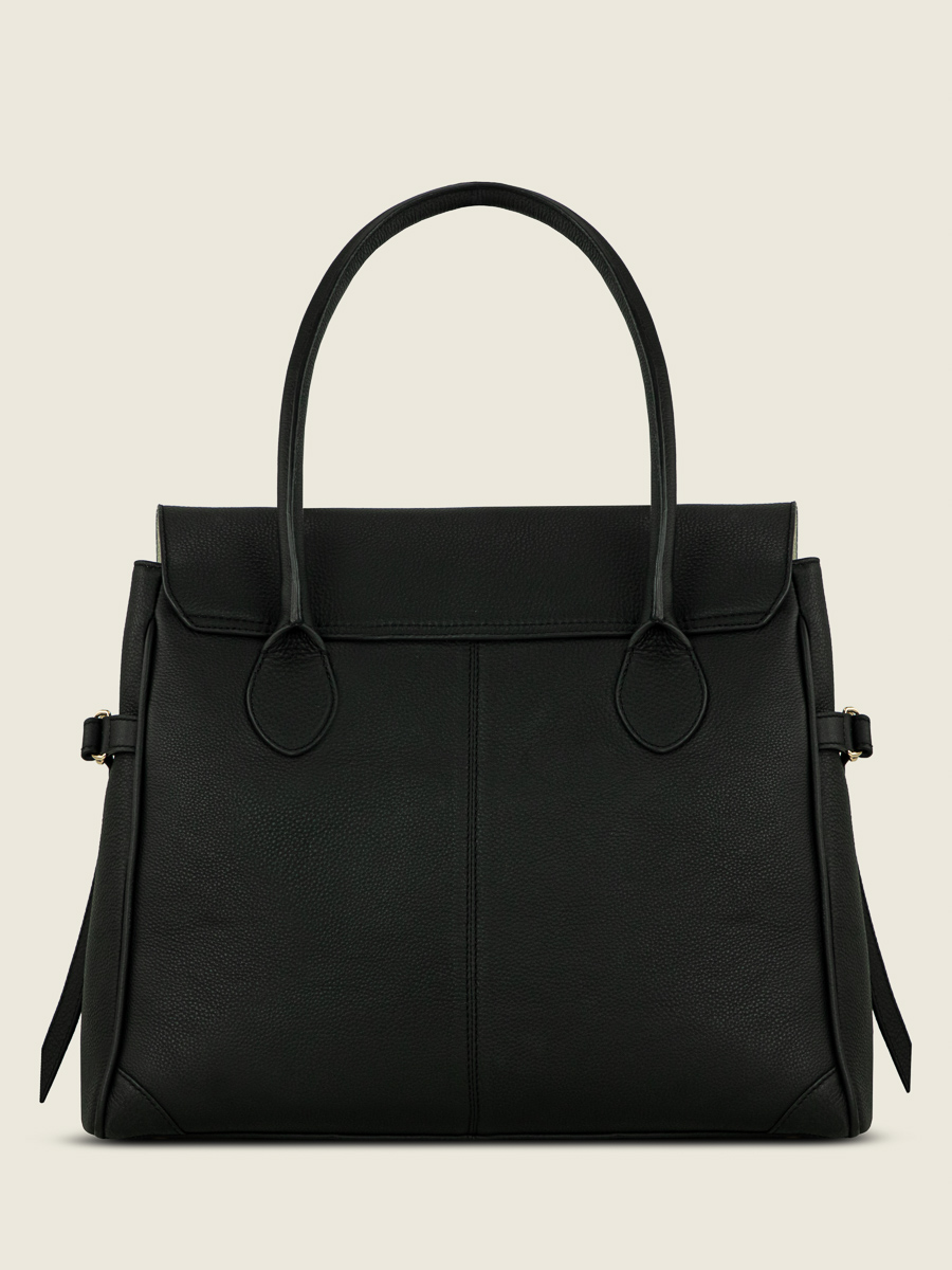 bolso-de-viaje-james-negro-carbón-vista-trasera-W53 BM B-KH