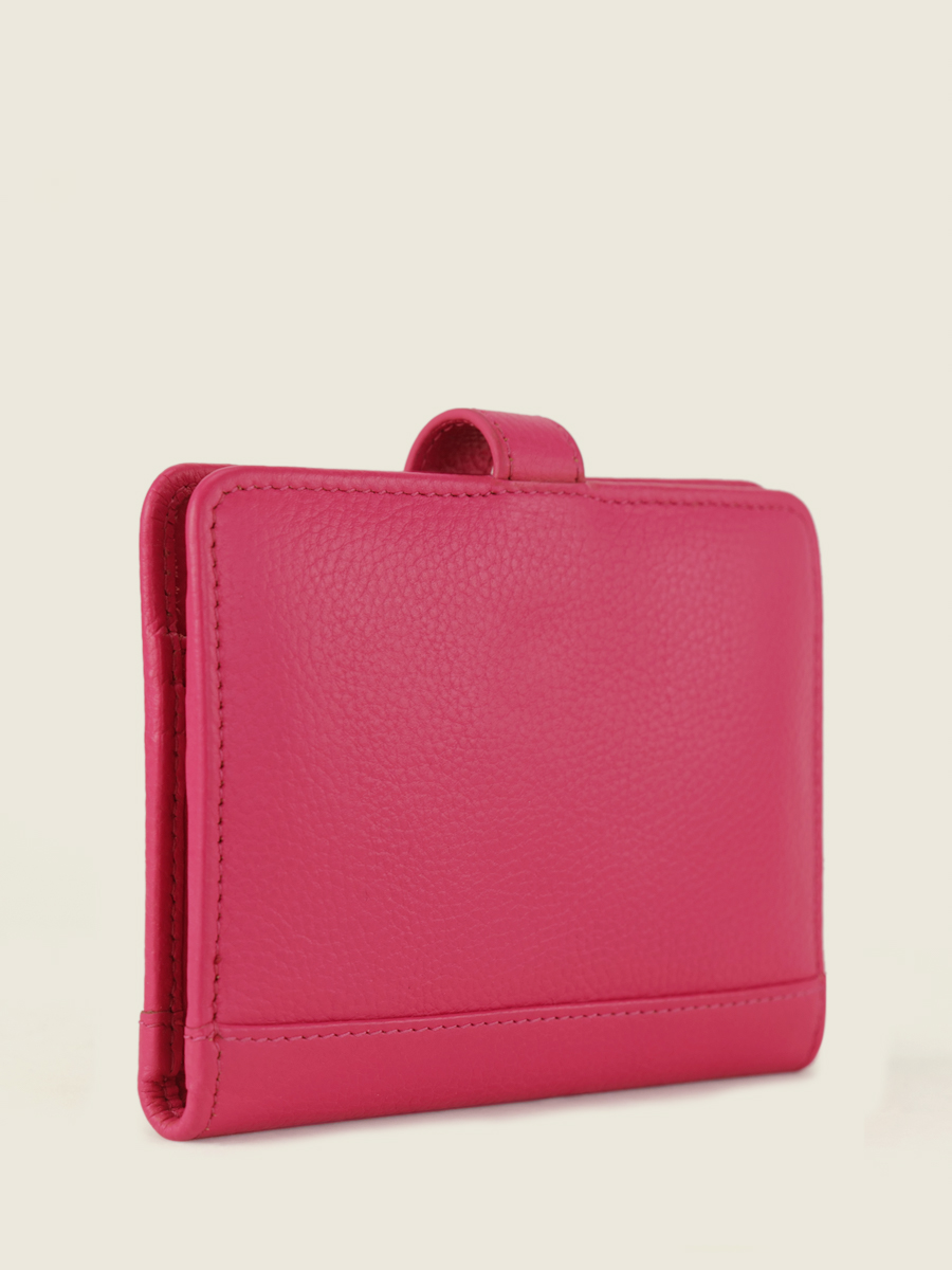 foto-vista-lateral-cartera-cuero-rosa-leportefeuille-jeanne-sorbet-framboise-paul-marius-m34-sb-pi