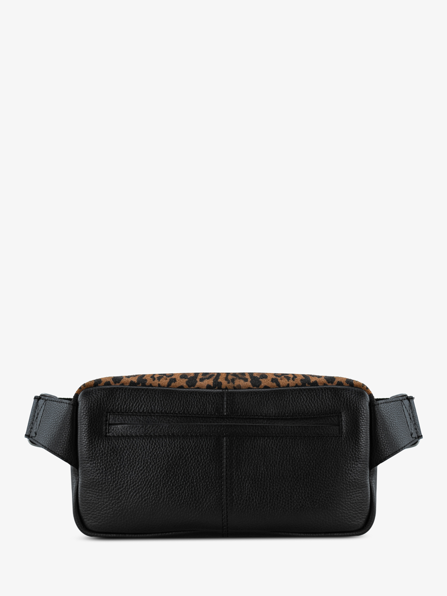 bolsa-riñon-cuero-leopardo-negro-labanane-90s-leopard-vista-lateral-m86-lp-b